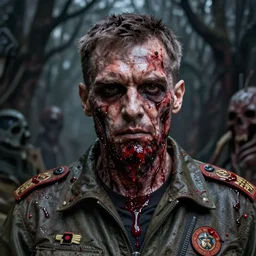 igor ivanovich strelkov became a bloody ugly lovecraftian degenerate abomination, photo - realistic, color image, 2 k, highly detailed, bodyhorror, occult art