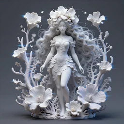 fassfb ethereal callilillysculpted marine flowers glitch