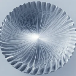 4 d energy pulse flattened in radial direction, viewed from inside the flattened 3 d plane, fractal wave interference