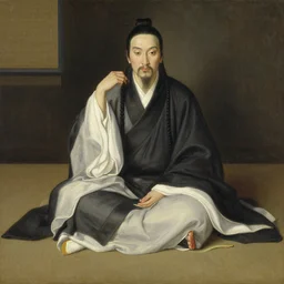 male, taoism, painting by edwin longsden long, greg rutkowski, j. c. leyendecker, artgerm