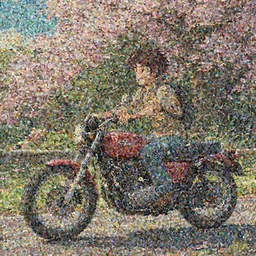 a wholesome motorcycle ride across beautiful scenery, studio Ghibli, Pixar and Disney animation, sharp, Rendered in Redshift and Unreal Engine 5 by Greg Rutkowski, Bloom, dramatic lighting
