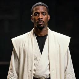 gucci mane as mace windu in star wars episode 3, 8k resolution, full HD, cinematic lighting, award winning, anatomically correct