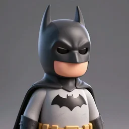 Lofi BioPunk portrait batman Pixar style by Tristan Eaton Stanley Artgerm and Tom Bagshaw