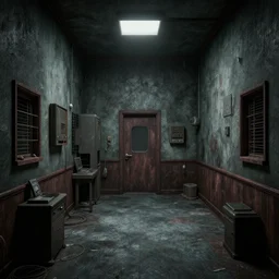 the backrooms level 0, ray traced octane render
