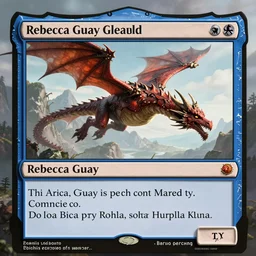 dragon flying above mountains by Rebecca Guay Magic the Gathering