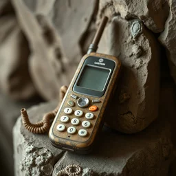 prehistoric cell phone, photo