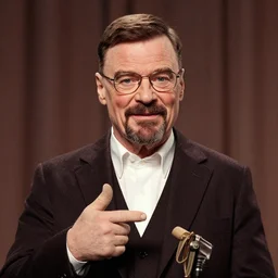 a walter white ventriloquist puppet