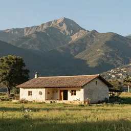 farmhouse in mountain by blanca alvarez