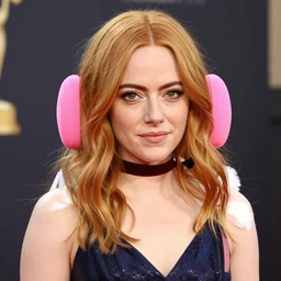 full portrait of emma stone dressed as potato cosplay, hyper detailed, award winning