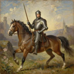 medieval elegant painting of a c 4 charge, oil painting