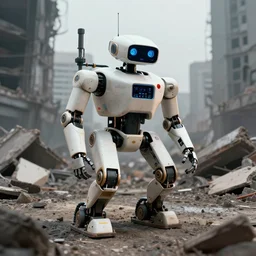 rescue robot, disaster in the city