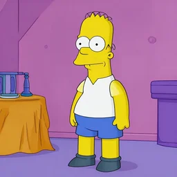 hans moleman from the simpsons