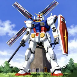 dutch windmill gundam gundam in anime