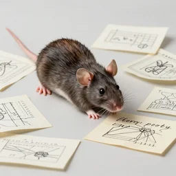 super intelligent mice laying their best plans