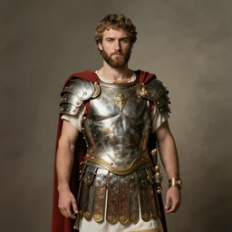 portrait of an ancient greek character in armor, by ilya kuvshinov, by thomas lawrence, by bayard wu, symmetrical