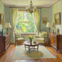 a room by thomas kinkade