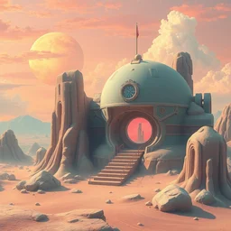 🍎🐛, digital art surrealism, retrofuturistic, ceptual art