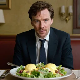 salad that looks like benedict cumberbatch