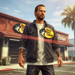 highly detailed bass pro shop gta 5 art, outdoor, unreal engine, fantasy art by greg rutkowski, global illumination, radiant light