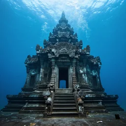 underwater temple