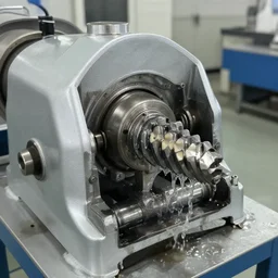the industrial mastication machine, tooth machine, biomechanical tooth machine wet with saliva