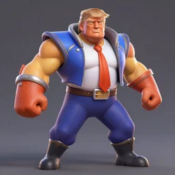 digital art of donald trump in overwatch, official overwatch game art, trending on artstation, 8 k, rendered in octane, unreal engine