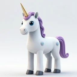 one robot unicorn