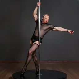 a professional painting of vladimir putin, wearing in stocking, mesh shirt,  in a strip club, dancing on a pole, elegant, digital painting, concept art, smooth, sharp focus, finely detailed illustration, beautifully framed, from Metal Gear, in the style of Artgerm and Greg Rutkowski and William-Adolphe Bouguerea