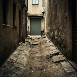 filthy alley