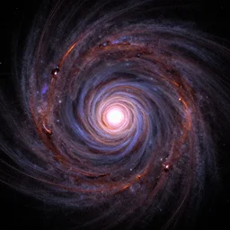 4 d expanding universe flattened in radial direction, fractal