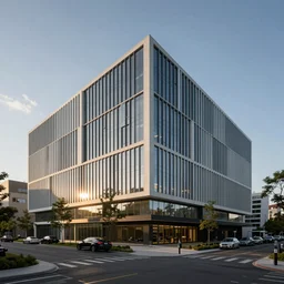 professional quality photography of a beautifully designed tech company headquarters