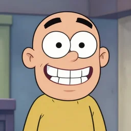 MatPat with a huge evil grin and big eyes