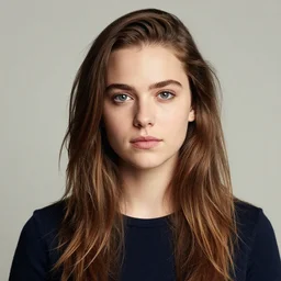 portrait photo of chloe bennet by martin schoeller