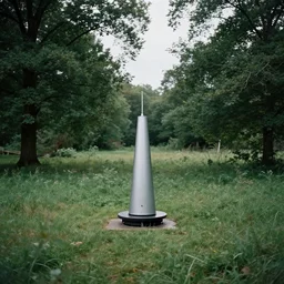 teleportation machine in a quiet and secluded place, with the feeling of being in the middle of nature and the peace and quiet by and hans bellmer