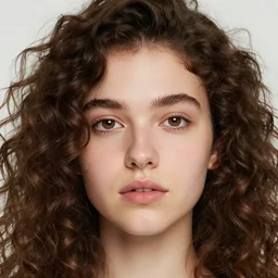beautiful face girl curly hair portrait, chubby cheeks, brown eyes, round face, georgian face, passion, passionate look!, by artgerm, cushart krenz, greg rutkowski, storyboard, mucha. art nouveau. gloomhaven, swirly vibrant ripples, gaudy colors, sharp edges. ultra clear detailed. 8 k. elegant, intricate, octane render