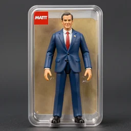 george h. w. bush mattel action figure, detailed, photo