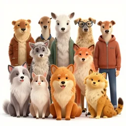 the cast of the boys tv show if they were animals