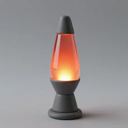 a 3 d play - doh sculpture of a 1 9 8 0's lava lamp