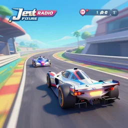 jetset radio future style racing video game