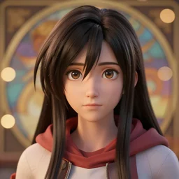 mikasa ackerman, bokeh, beautiful face!!!!, 2 7 years old, cg animation, lifelike, animated, realistic, character select portrait, by artgerm, greg rutkowski, alphonse mucha, 3 d