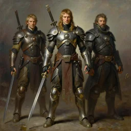 full body portrait of a sci - fi myth warrior elite, highly detailed painting by gaston bussiere, craig mullins, j. c. leyendecker, 8 k, mid shot
