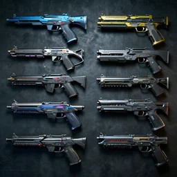 cyberpunk weapons, bladerunner 2049