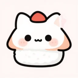 kawaii sushi vector art