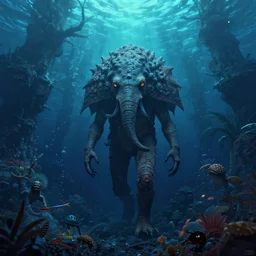 denizen of the deep desktop background high resolution