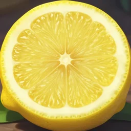 a very closeup, close - up huge lemon, in concept art of main menu loading screen background. for russian mmorpg by katauri, artstation, behance, style of hearthstone