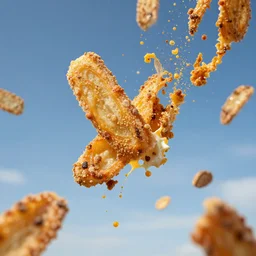 bacons falling from the sky