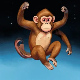 monkey in space by daniel clowes