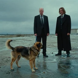 the dog found it's way home, water caustics, film still from the movie directed by denis villeneuve and david cronenberg with art direction by h. r. giger and salvador dali, wide lens