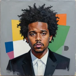 The Weeknd profile picture by Sachin Teng, asymmetrical, Organic Painting , Matte Painting,  geometric shapes, hard edges, graffiti, street art:2 by Sachin Teng:4