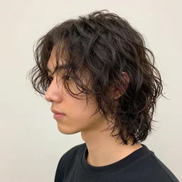 men wavy hairstyles